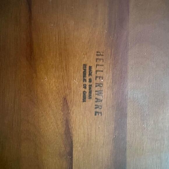 Vintage 60s Mid Century Modern Hellerware Cheese Charcuterie Tray Trivet - Picture 5 of 5